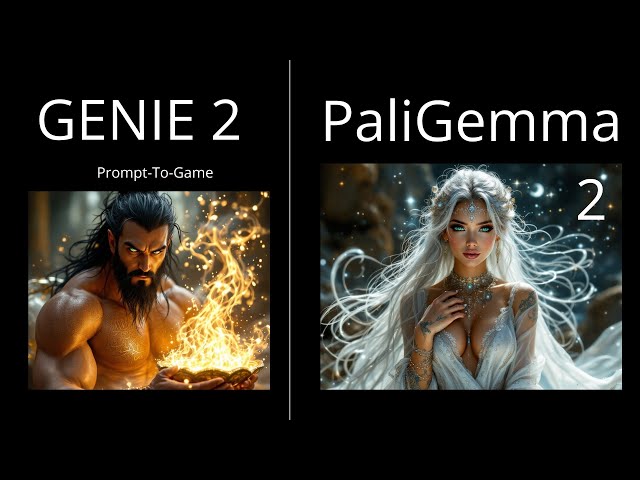 AI Game Creation with Genie 2 and PaliGemma 2: From Prompts to Virtual Worlds