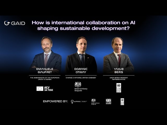 How is International Collaboration on AI Shaping Sustainable Development?