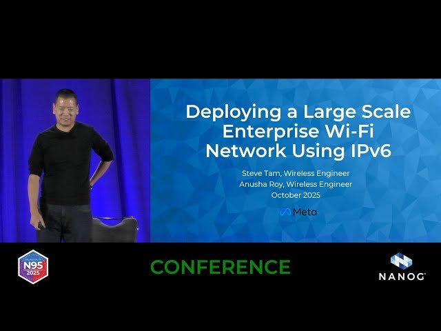 Deploying a Large Scale Enterprise Wi-Fi Network using IPv6