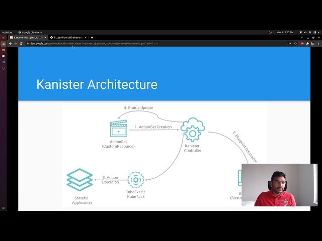 Using Kanister for Logical Backup of PostgreSQL