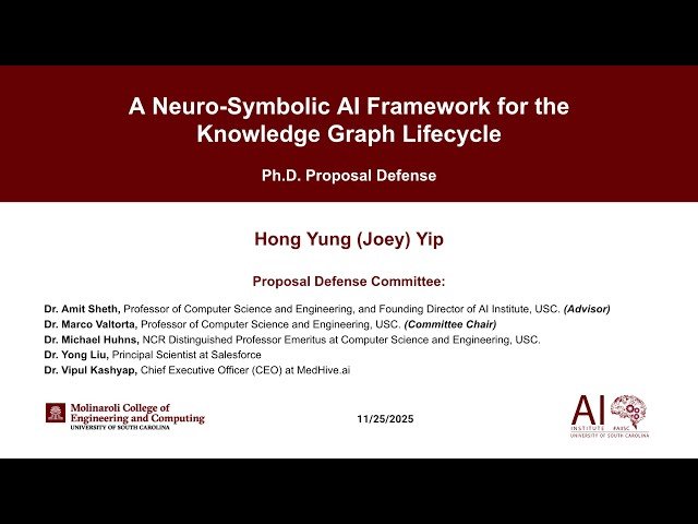 A Neuro-Symbolic AI Framework for the Knowledge Graph Lifecycle