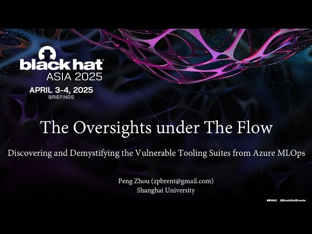 The Oversights Under the Flow - Discovering the Vulnerable Tooling Suites From Azure MLOps