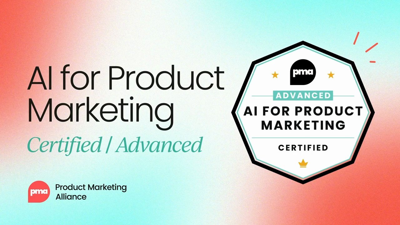 AI for Product Marketing Certification