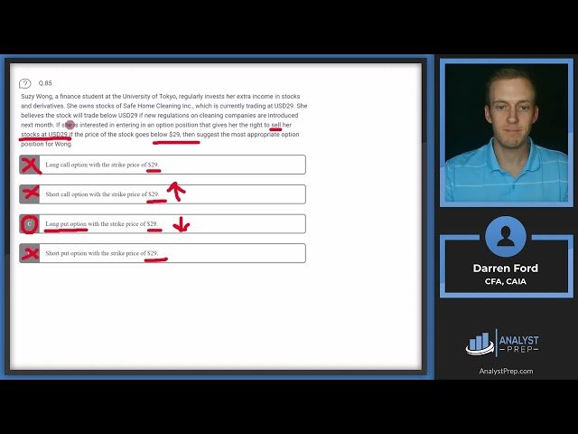 Mock Exam #2 - Questions 81-90 - FRM Part I Exam Preparation