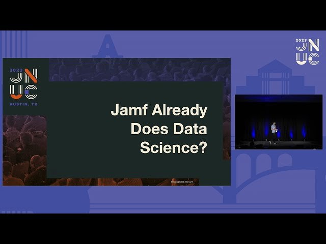 Free Video: Data Science and Machine Learning Solutions at Jamf - Past ...