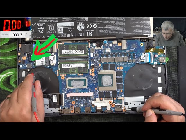 Lenovo Legion 5 15IAH7H Dead - No Power Not Charging Board Repair - Pay Attention to 5V Power Supply