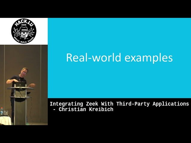 Integrating Zeek With Third-Party Applications