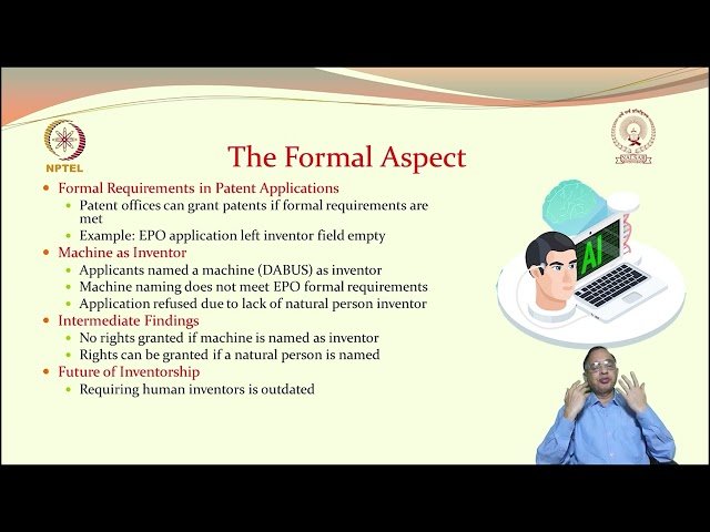 AI and Patents - Patenting Part II