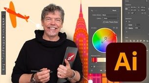 Adobe Illustrator - Beginner to Pro Level With New AI 2025