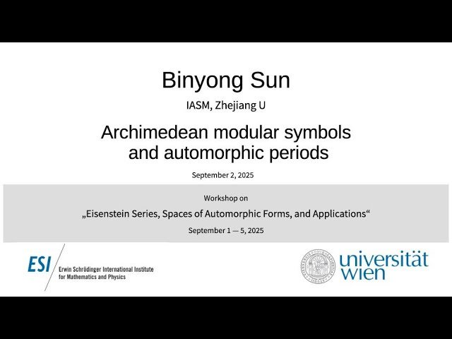 Archimedean Modular Symbols and Automorphic Periods