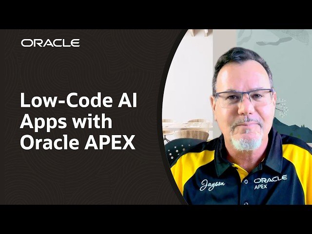 Oracle APEX - Generative AI Application Development