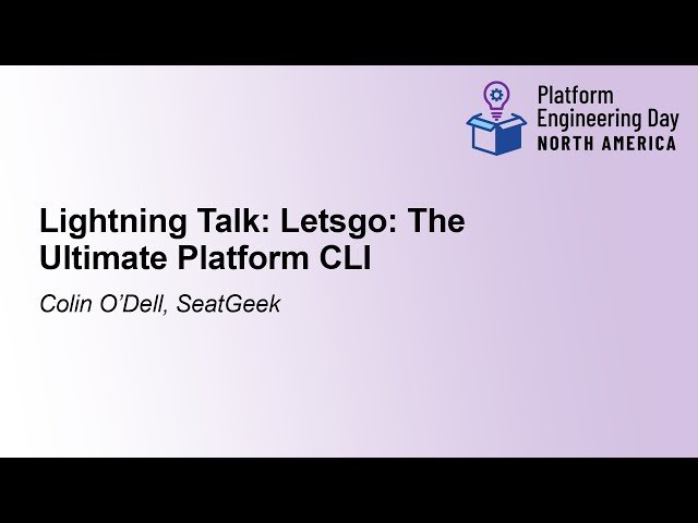 Letsgo - The Ultimate Platform CLI