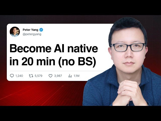 Give Me 20 Minutes, I'll Make You AI Native - 5 Levels from Novice to Building Personal AI Agents