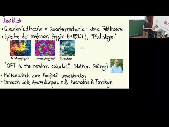 Mathematik der Quantenfeldtheorie