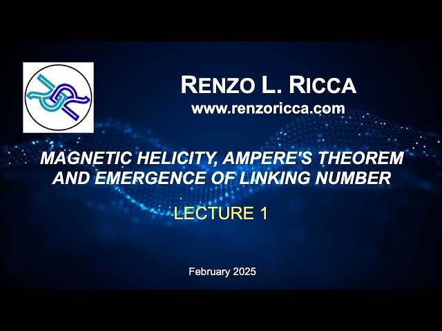 Magnetic Helicity, Ampère's Theorem and Emergence of Linking Number - Lecture 1