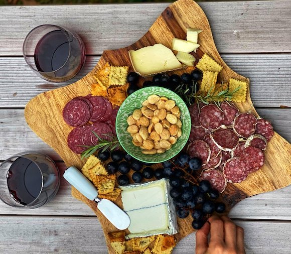 Create Charcuterie Boards, Canapés and Cocktails (Virtual Cooking) (Live Online)