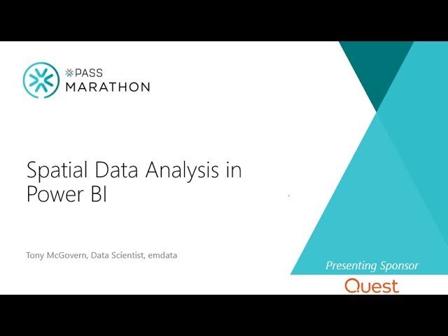 Spatial Data Analysis in Power BI