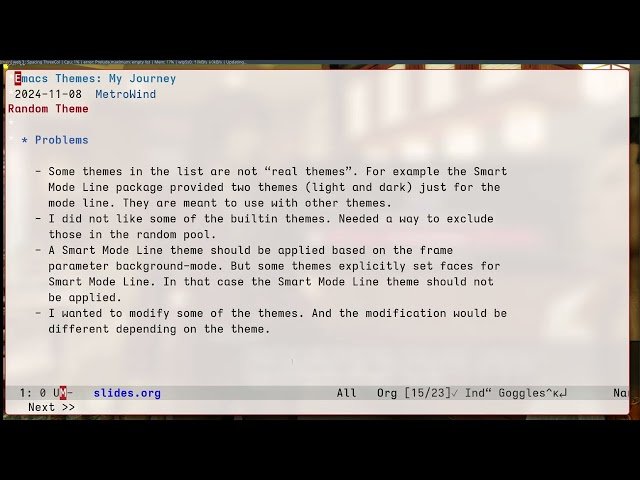 Creating the Perfect Emacs Theme - A Journey Through Design and Development