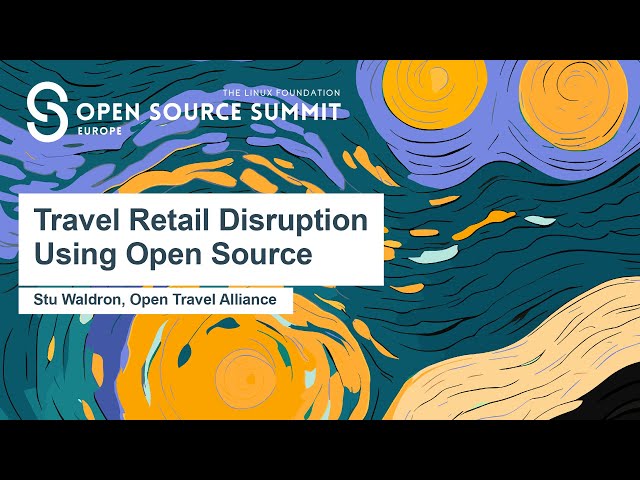 Travel Retail Disruption Using Open Source