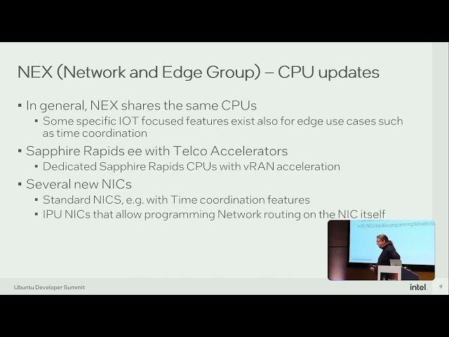 New Intel Hardware and Open Source Innovations
