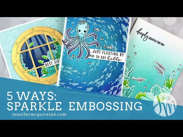 5 Creative Ways to Use Sparkle Embossing Powder