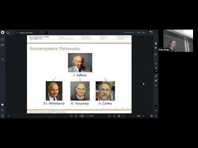 Noncommutative Mathematics by Examples