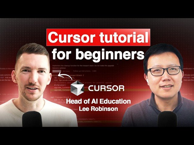 Master Cursor in 50 Minutes with AI-Driven Development - Building Apps with Planning, Testing, and Agent Workflows
