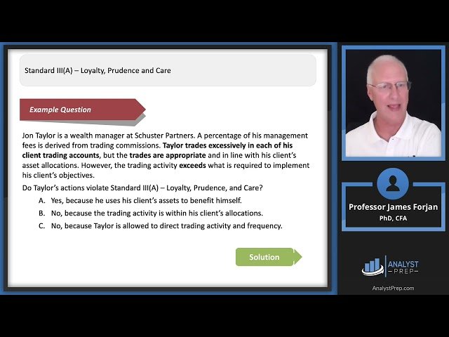 Standard III - Duties to Clients and Prospective Clients - 2025 LI CFA Exam - Ethics-Module 3