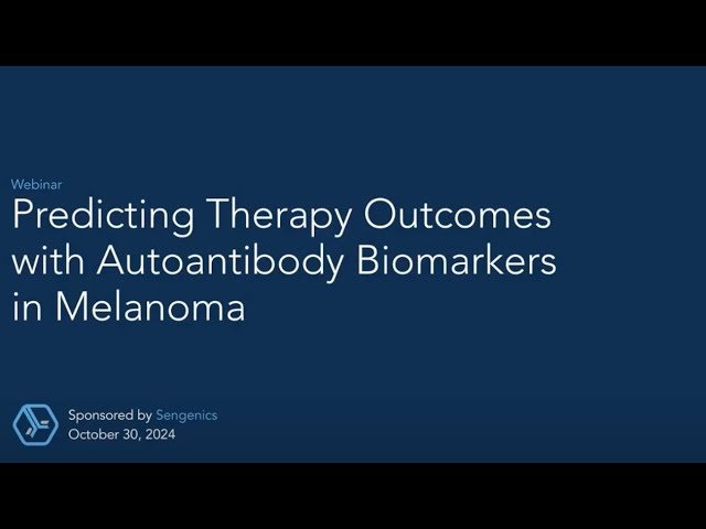 Predicting Therapy Outcomes with Autoantibody Biomarkers in Melanoma