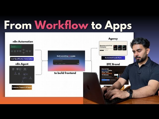 Building Full Stack Apps with n8n as Backend - Automating Lead Qualification and RAG-Enabled Customer Support