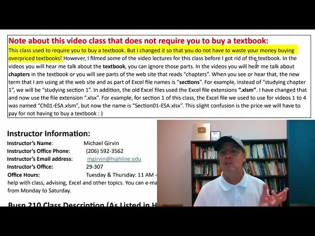 Excel Statistical Analysis - Introduction