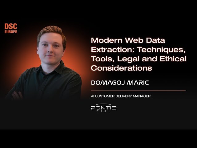 Modern Web Data Extraction: Tools, Techniques and Ethics