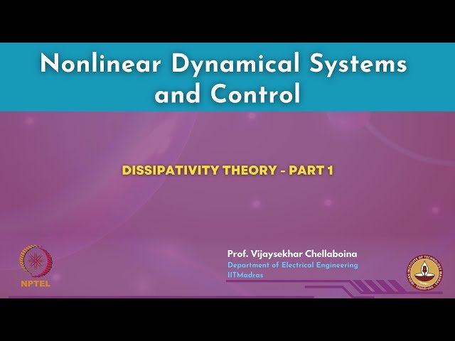 Dissipativity Theory and Systems Analysis - Part 1