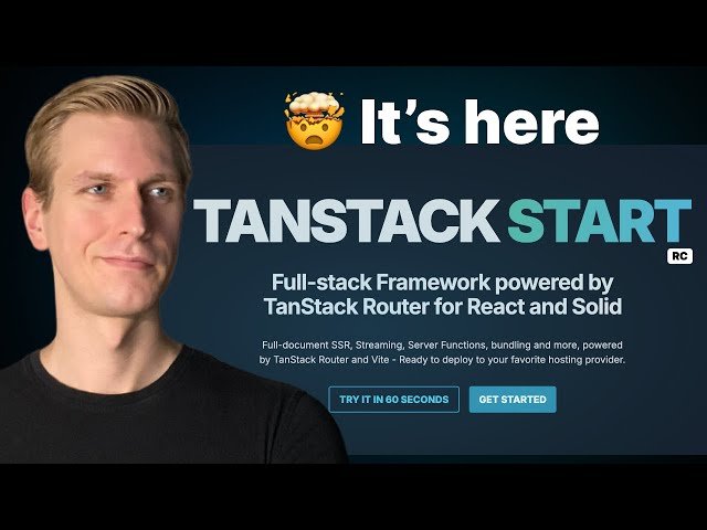 Free Video: TanStack Start Is Amazing for Full-Stack Apps from ByteGrad ...