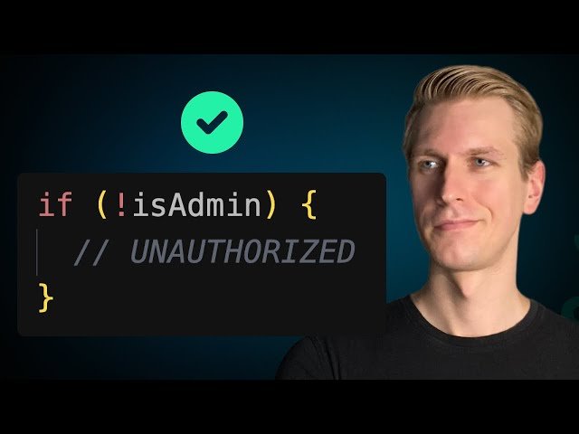 Next.js Auth with Roles and Permissions - RBAC Authorization to Protect Your App the Professional Way