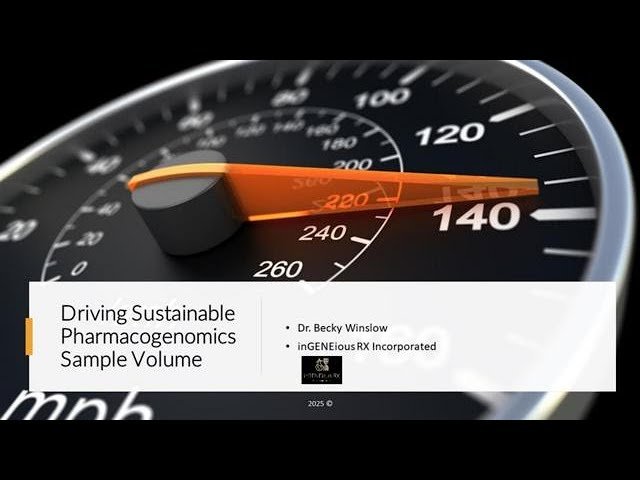 Driving Sustainable Pharmacogenomics Sample Volume - Market Segmentation and Penetration Strategies