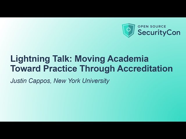 Moving Academia Toward Practice Through Accreditation
