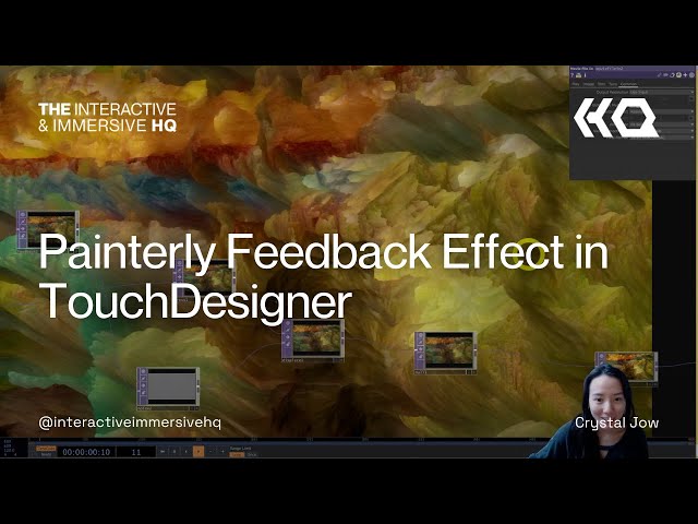 Painterly Feedback Effect in TouchDesigner - Tutorial 197