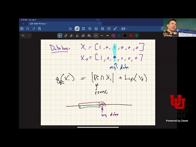 Privacy - K-Anonymity, L-Diversity, T-Closeness, and Differential Privacy - L22
