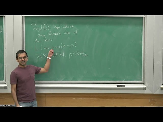 The Arkhipov-Bezrukavnikov-Ginzburg Equivalence in Quantum Group Representations - Lecture 56