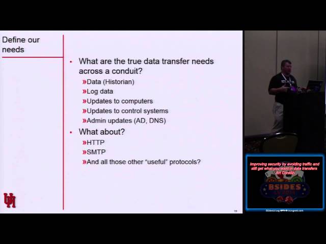 Improving Security by Avoiding Traffic in Data Transfers - Art Conklin