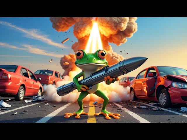 Frogger with Rocket Launcher - AI Generated Game Development