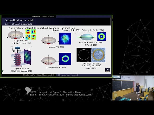 2D Quantum Gases - Class 5
