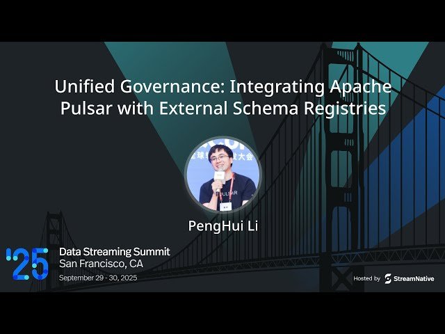 Unified Governance - Integrating Apache Pulsar with External Schema Registries