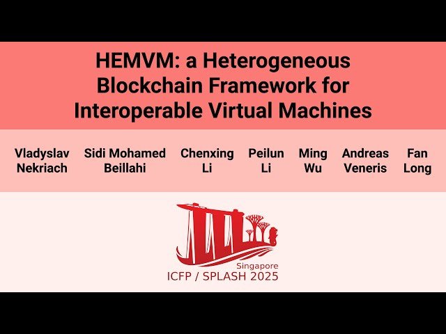 HEMVM - A Heterogeneous Blockchain Framework for Interoperable Virtual Machines