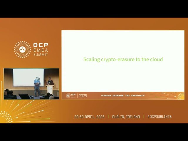 An Update on OCP LOCK - Storage Security Hardware Root of Trust