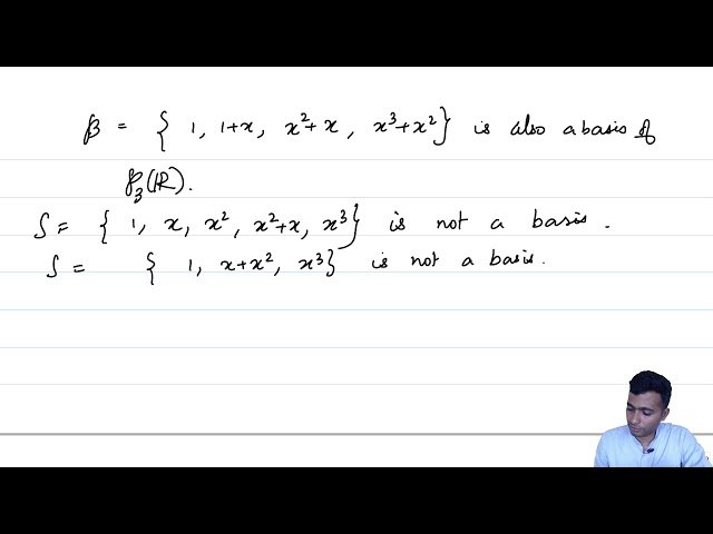 Basis - Lecture 2.2