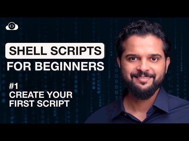 Free Video: Shell Script Tutorial for Beginners - Create Your First ...
