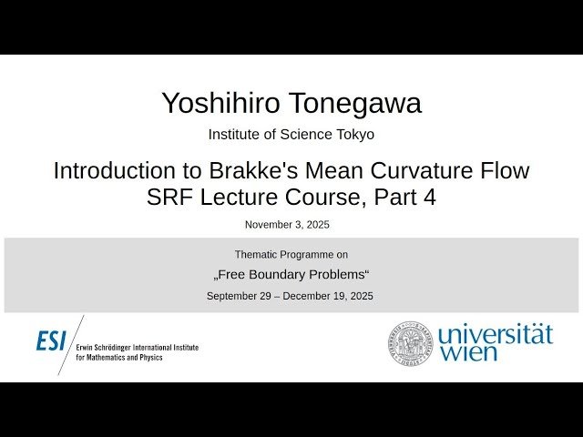 Introduction to Brakke's Mean Curvature Flow - Part 4