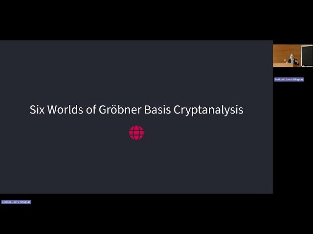 Gröbner Bases - Talk 2